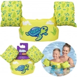 Kinder-Schwimmweste mit Ärmeln BESTWAY Puddle Jumper Schildkröte 15–30 kg