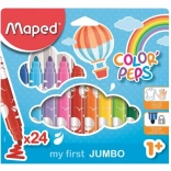 Filzstifte MAPED Color'Peps Early Age Jumbo, 24 Stk.
