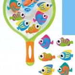 Tauchfische mit Kescher