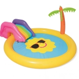 Bestway aufblasbarer Wasserspielplatz für Kinder mit Rutsche 237 × 201 × 104 cm