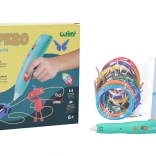 3D-Stift WIKY Basisset mit Füllungen und Schablonen – tschechische Verpackung