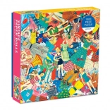 Puzzle Galison Vintage Papierpuppen 1000 Teile