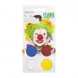 Clown-Gesichtsbemalungs-Set