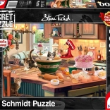 Schmidt Secret Puzzle Auf dem Küchentisch 1000 Teile