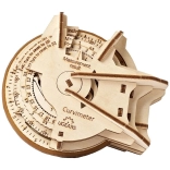 UGEARS mechanischer Kurvenmesser aus Holz STEM – 3D-Puzzle (Opisometer)