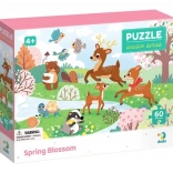 DODO Puzzle Jahreszeiten – Frühling in voller Blüte, 60 Teile