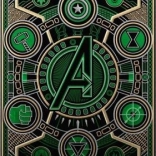 Avengers-Karten grünes Deck