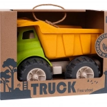 Mega Kipplaster aus Bioplastik