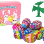Osterspielset – Eier mit Dinosaurierfiguren, 12 Stk.