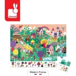 Beobachtungspuzzle im Koffer Märchen 24 Teile 3+