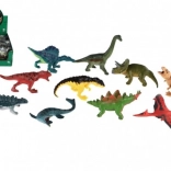 Kunststoff-Mini-Dinosaurier 7–9 cm, Mix verschiedener Arten im Beutel