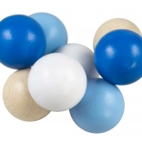 Detoa Kugeln auf der Schnur blau