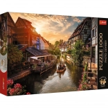 Puzzle 1000 Teile TREFL Premium Plus Photo Odyssey – Klein-Venedig in Colmar