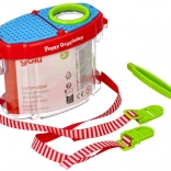 Goki Beobachtungsdose für Kinder mit Lupe und Pinzette