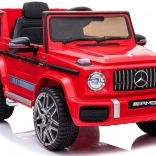 Rotes elektrisches Kinderauto Mercedes G63 AMG