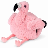 Wärmender Plüsch-Flamingo 3 in 1 - Kissen, Handwärmer und Kuscheltier