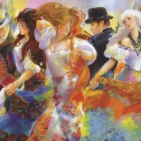 ANATOLIAN Puzzle Regenbogenstadt 3000 Teile