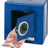 Metallspardose - Blauer Tresor