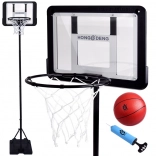 Stehendes Basketballbrett 2,25 m mit Ball