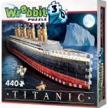 3D-Puzzle Titanic von Wrebbit, 440 Teile