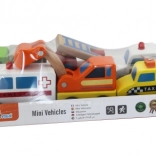 Holzautos – Set mit 6 Stück