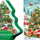 EUROGRAPHICS Puzzle Weihnachtsbaum in Metallbox mit 550 Teilen