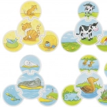 Holzpuzzle Tiere von Goki