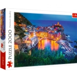 Puzzle 2000 Stk TREFL – Vernazza in der Dämmerung