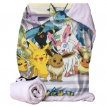 Überwurf mit Pokémon Eevee Motiv 100x150 cm