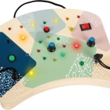 motorisches Board mit Lichtern und Schaltern SMALL FOOT