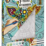 Malen nach Zahlen – Giraffe auf Leinwand 30 × 40 cm