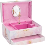 GOKI Spieluhr-Schmuckkästchen Wunsch – Melodie Schwanensee