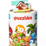 Puzzlika Freunde – mein erstes Zahlenpuzzle 1–10, 20 Teile