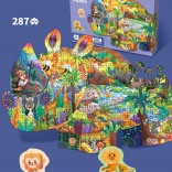 Safari-Puzzleset, 287 Teile