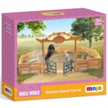 Western-Ranch für Kinder mit Pferd und Cowboy