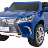 Rutschfahrzeug für 2 Kinder Lexus LX 570 blau mit Fernbedienung