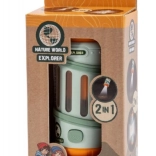 Taschenlampe 2-in-1 mit 360°-Beleuchtung