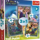 Puzzle ENCANTO: Figuren 3in1 (20, 36, 50 Teile) TREFL