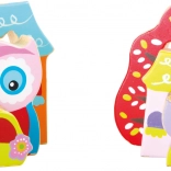 Holz 3D-Puzzle Eulen im Haus