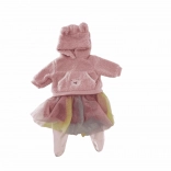 Röckchen für Puppe mit Sweatshirt PLEJO 40 - 43 cm
