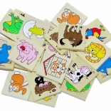 Detoa Holz-Memory Märchen