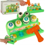 Interaktives Spiel mit Hammer Krokodil für Kinder ab 18 Monaten