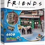 3D-Puzzle WREBBIT Freunde Central Perk – 440 Teile