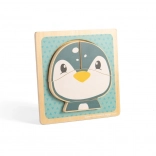 Holz-Puzzle Pinguin Bigjigs Toys