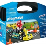 Playmobil Tragbares Set – Renn-Go-Kart mit Figur