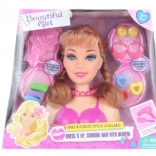 Frisierkopf mit Zubehör für Frisuren