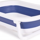 Faltbare Babybadewanne mit Abfluss Ecotoys blau