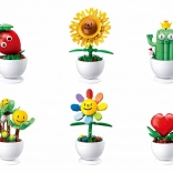 Sluban Fröhliche Blumen in Blumentöpfen