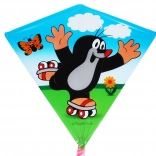 Flugdrachen TEDDIES – Der kleine Maulwurf auf Schlittschuhen 68 × 73 cm