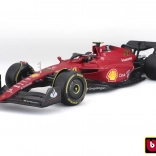 Bburago 1:18 Ferrari F1-75 Scuderia F1 mit Fahrer Carlos Sainz